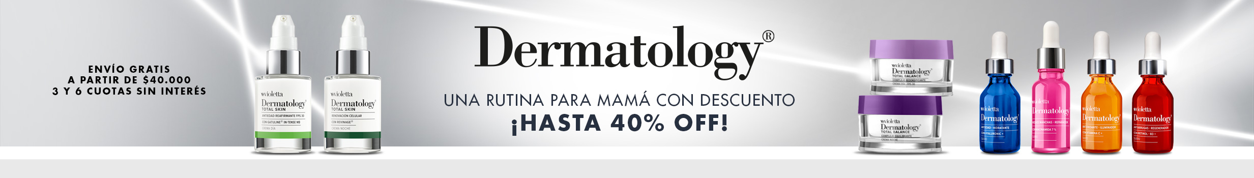 Dermatology hasta 40% OFF