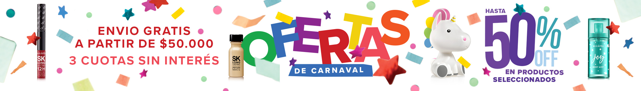 Ofertas de Carnaval