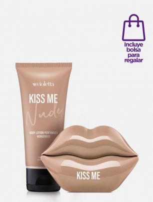 Set Eau de Toilette Kiss me + Body Lotion Kiss Me Nude + ¡Bolsa de regalo!