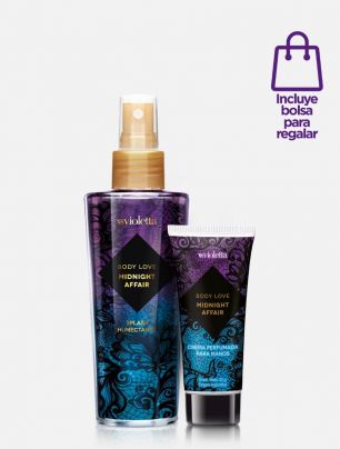 Set Body Splash + Crema perfumada para mano Body Midnight Affair + ¡Bolsa de regalo!