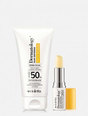 Set protección solar Facial + Labios Dermatology