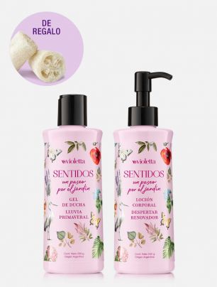 Set Lluvia Primaveral Sentidos + ¡Esponja Vegetal de regalo!